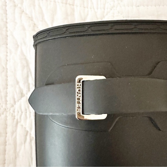 NEW HUNTER Original Tall Rain Boots Black 9 NWOT - Picture 6 of 9